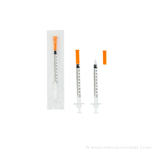 Medical CE a progressé avec précision 0,5 ml de seringues jetables